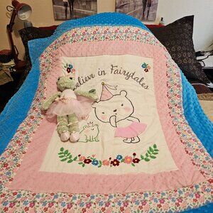 Hand crafted "Believe in Fairytales" toddler gift set